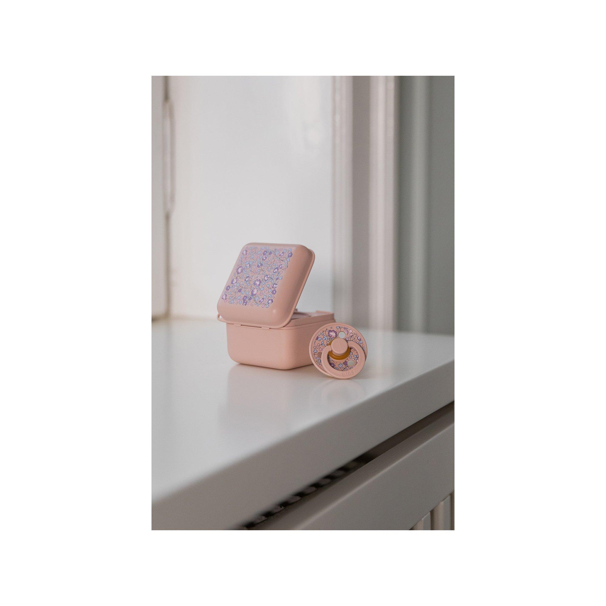 BIBS BIBS x Liberty Pacifier box Eloise Blush Ciuccio 
