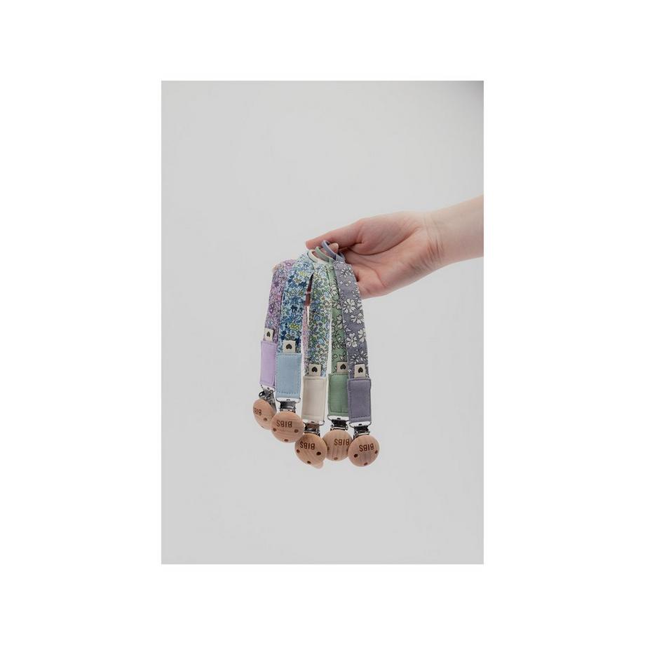 BIBS BIBS x Liberty Pacifier Clip Capel Sage Schnullerkette 