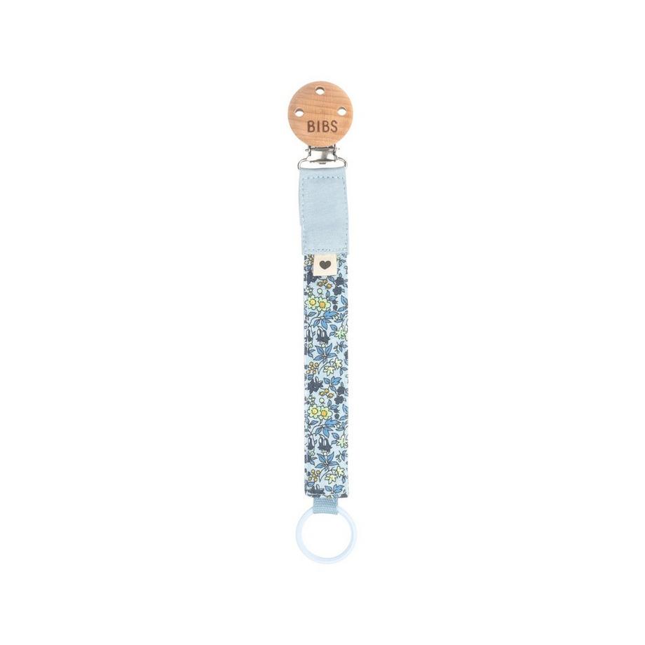 BIBS BIBS x Liberty Pacifier Clip Chamomile Lawn Baby Blue Collana ciuccio 