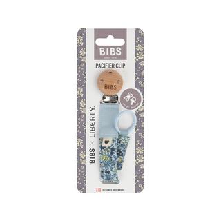 BIBS BIBS x Liberty Pacifier Clip Chamomile Lawn Baby Blue Schnullerkette 