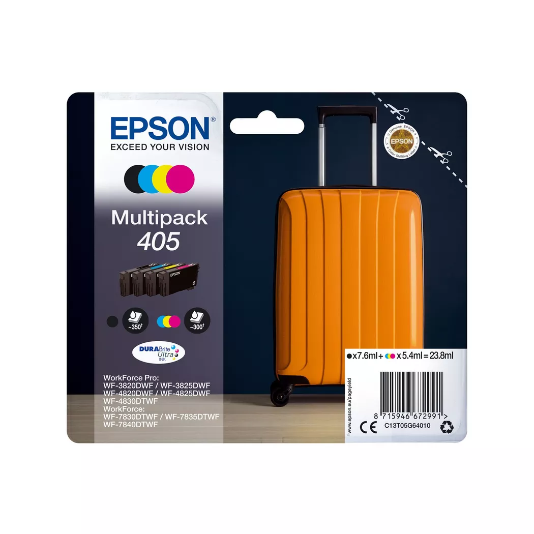 Epson - 405 Multipack CMYBK, Tintenpatronen