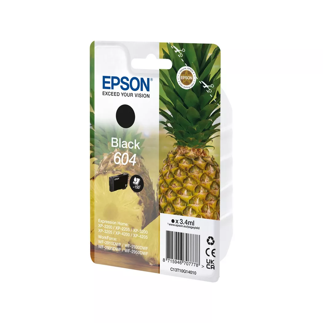 Epson – 604 schwarz, Tintenpatronen, Black