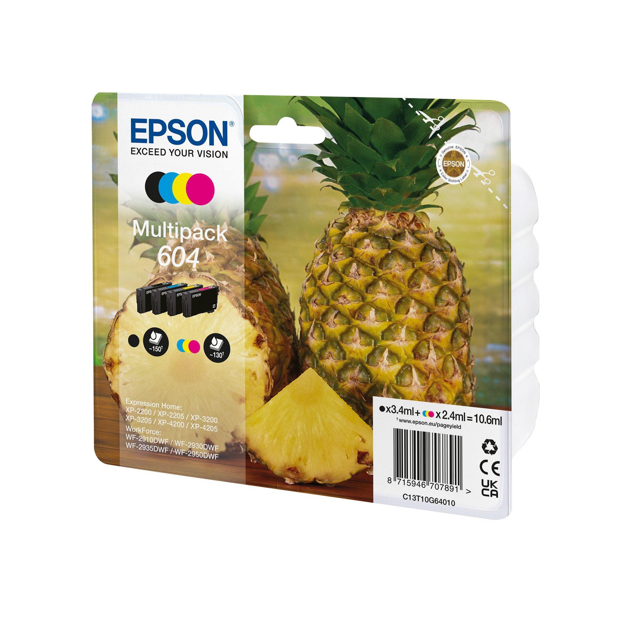 EPSON 604 Multipack CMYBK Tintenpatronen 