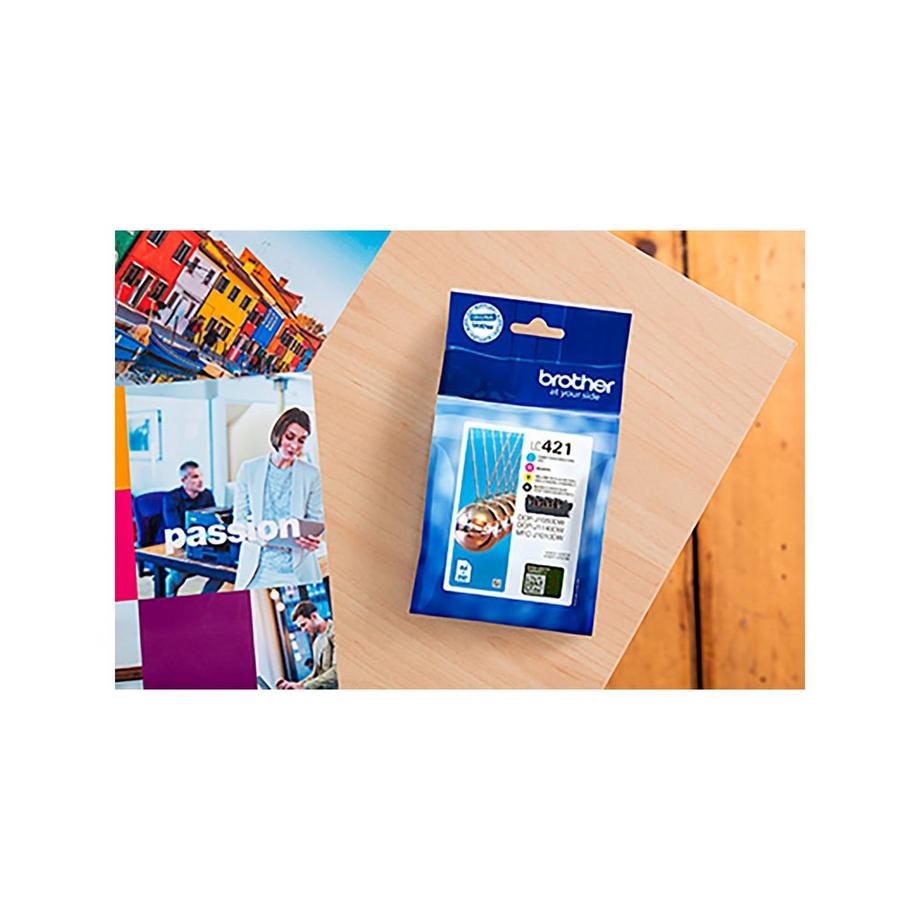 brother LC-421VAL Valuepack  CMYBK Multipack, cartouches d'encre 