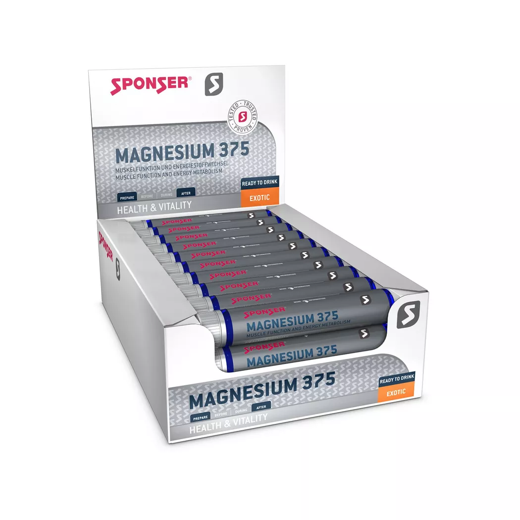 Sponser Magnesium 375 Exotic 30 Trinkamp 25 ml