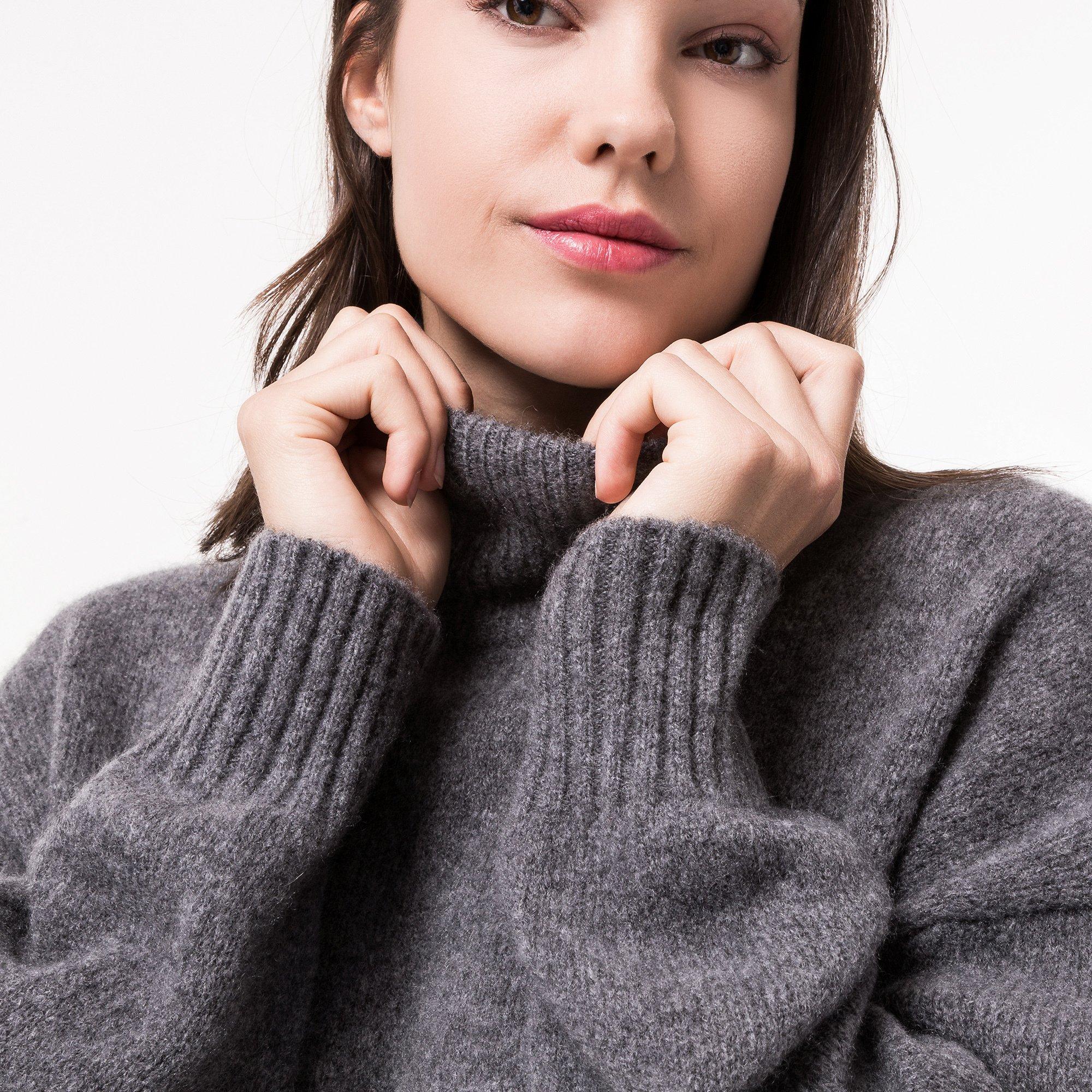 Manor Woman Pullover Girocollo Cashmere Seta  