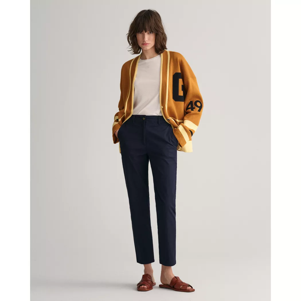 Gant - Chinohose, für Damen, Dunkelblau, Größe 40