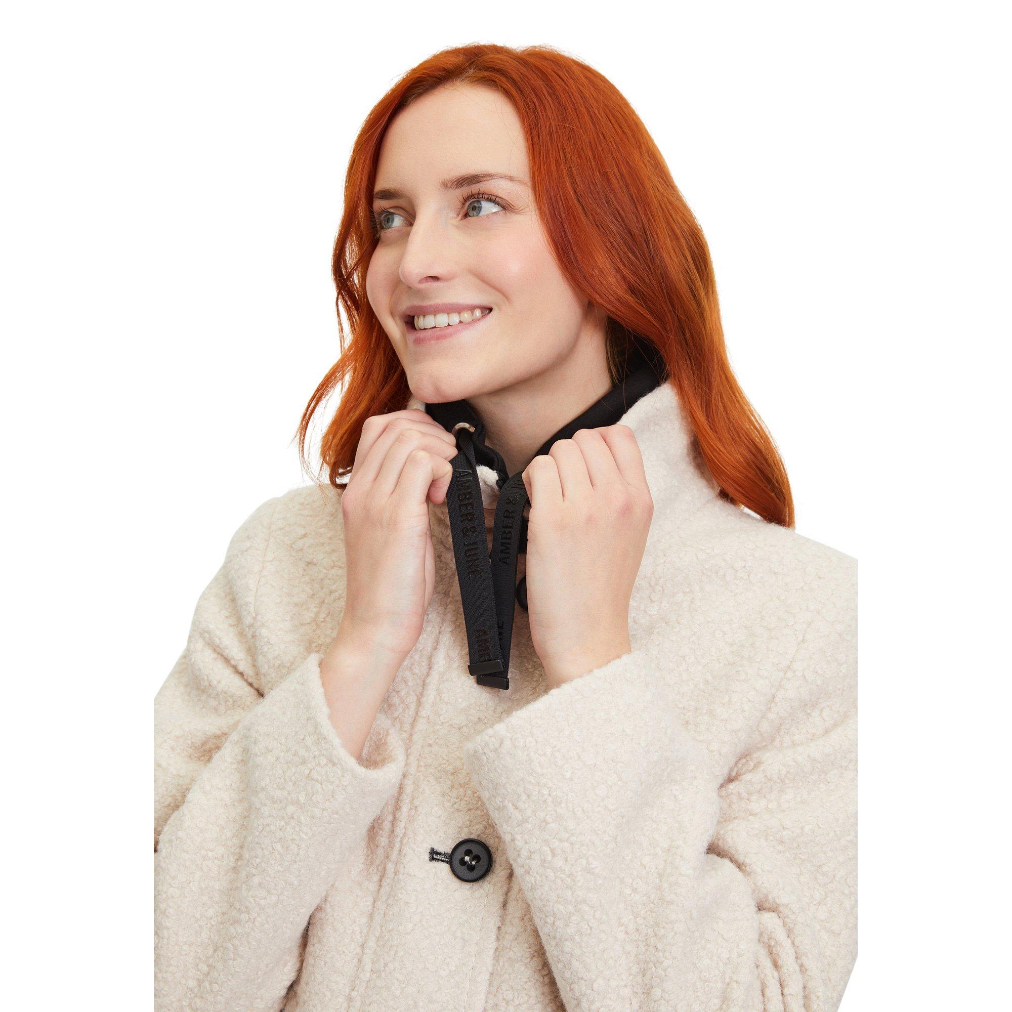 Amber & June Veste Polaire Teddy  