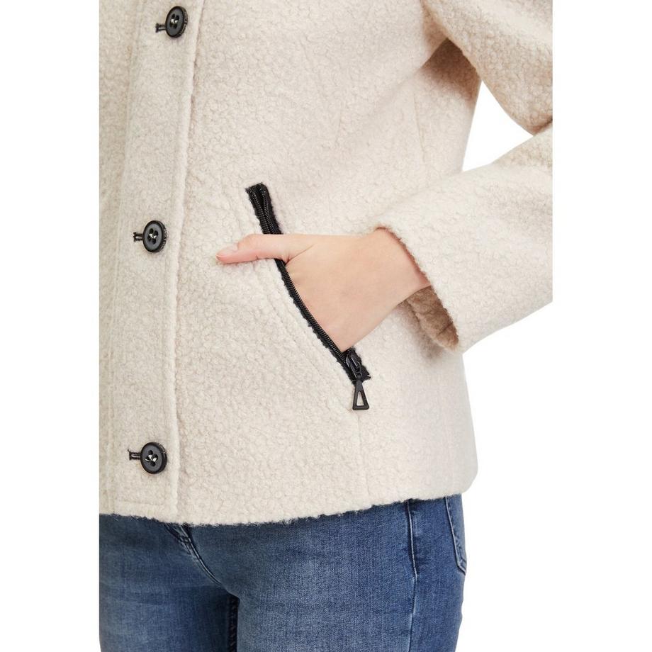 Amber & June Teddy Fleece Jacke  