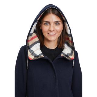 Amber & June Wolljacke mit Kapuze  