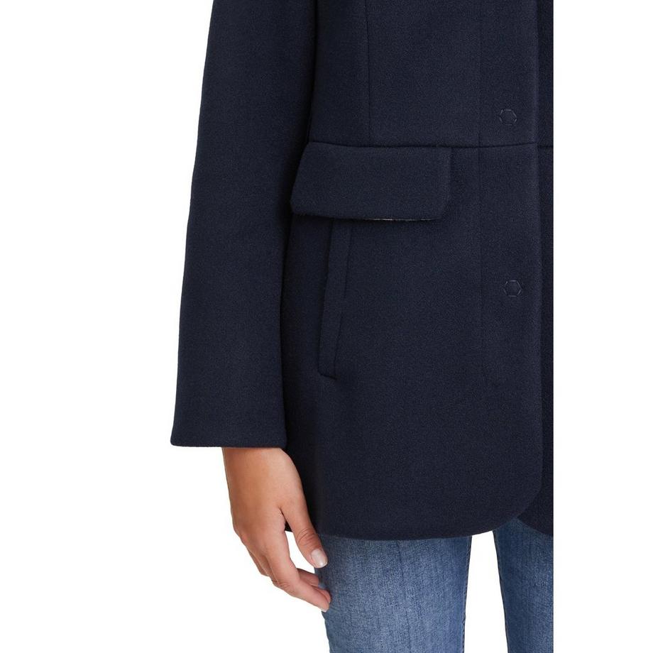 Amber & June Veste en laine avec capuche  