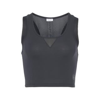 LASCANA Tank Top con Inserti in Mesh  