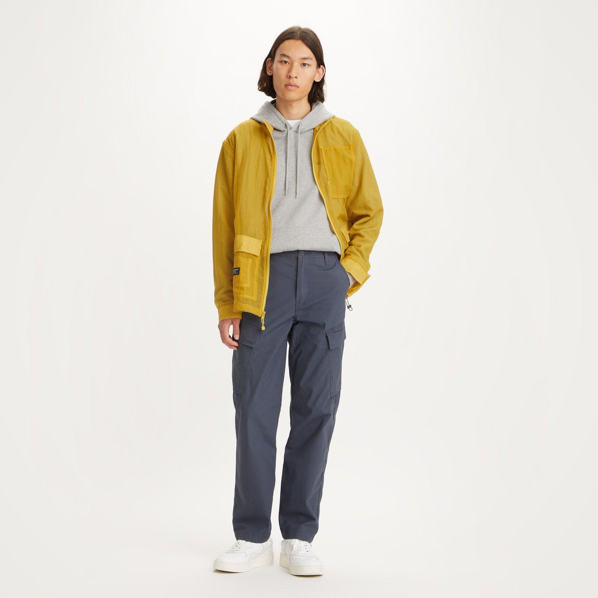 Image of Cargohose, Regular Fit Herren Marine L32/W28