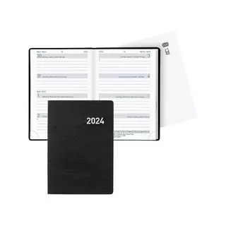 Agenda 2024 settimanale ufficio calendario planning planner - VERDE CHIARO