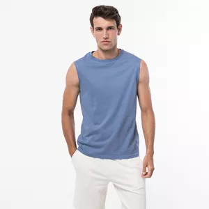 T-Shirt, Classic Fit, ohne Arm