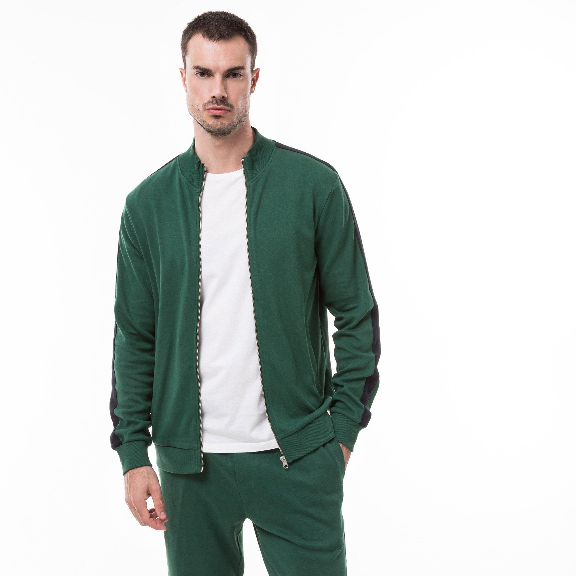 Image of Sweatjacke Herren Grün M