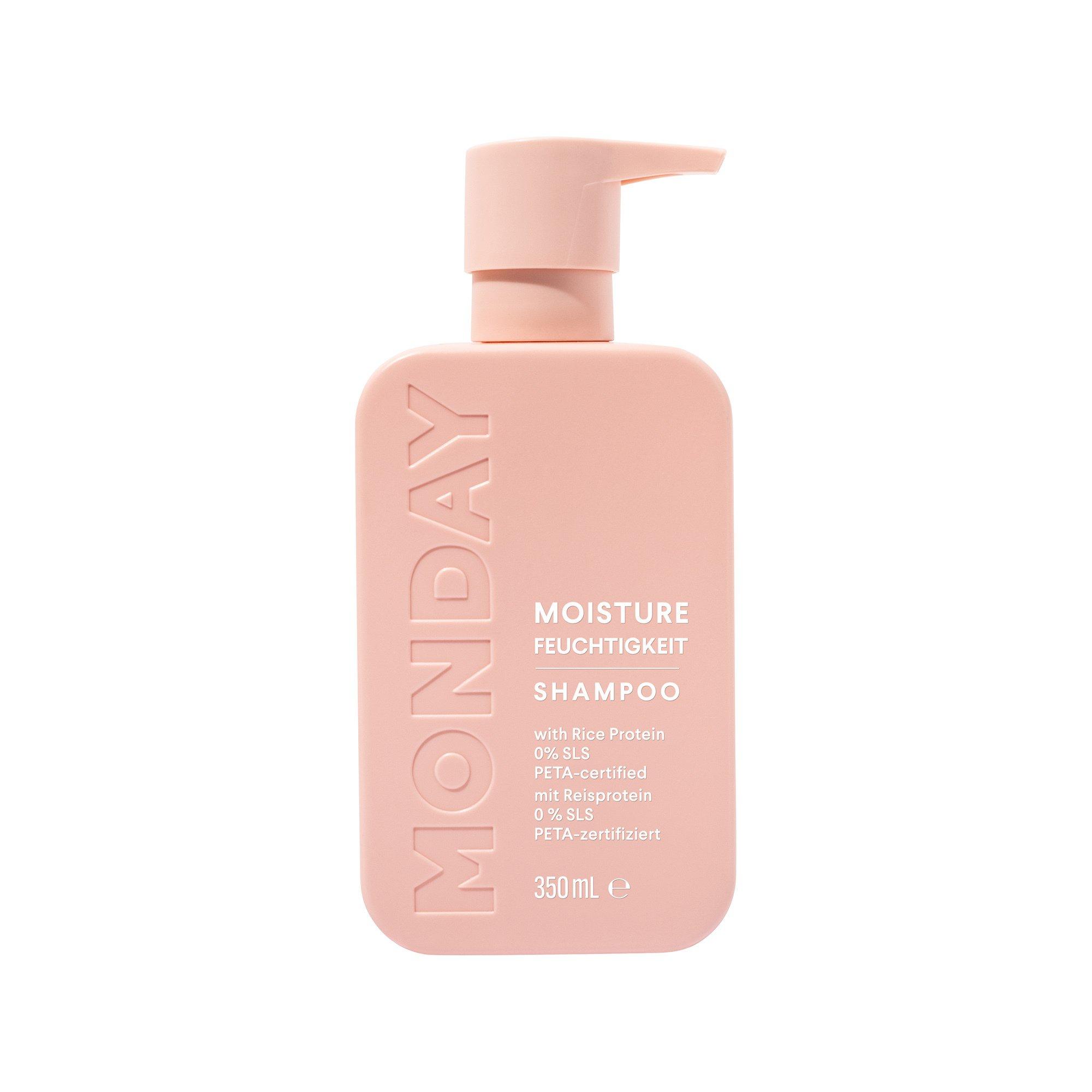 MONDAY HAIRCARE Moisture Shampoo Feuchtigkeit Shampoo mit Reisprotein 