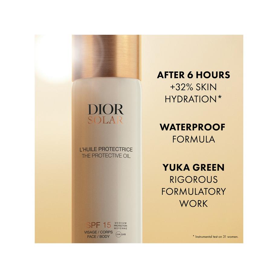 Dior Dior Solar - L'Huile Protectrice Visage et Corps SPF 15  