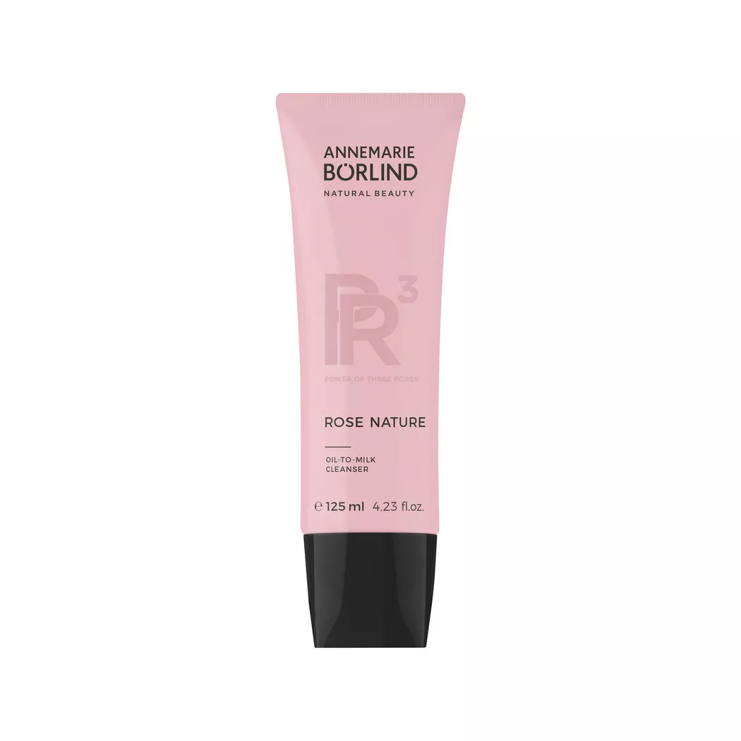 Annemarie Börlind - Nettoyant à l'huile au lait, Rose Nature, 125 ml