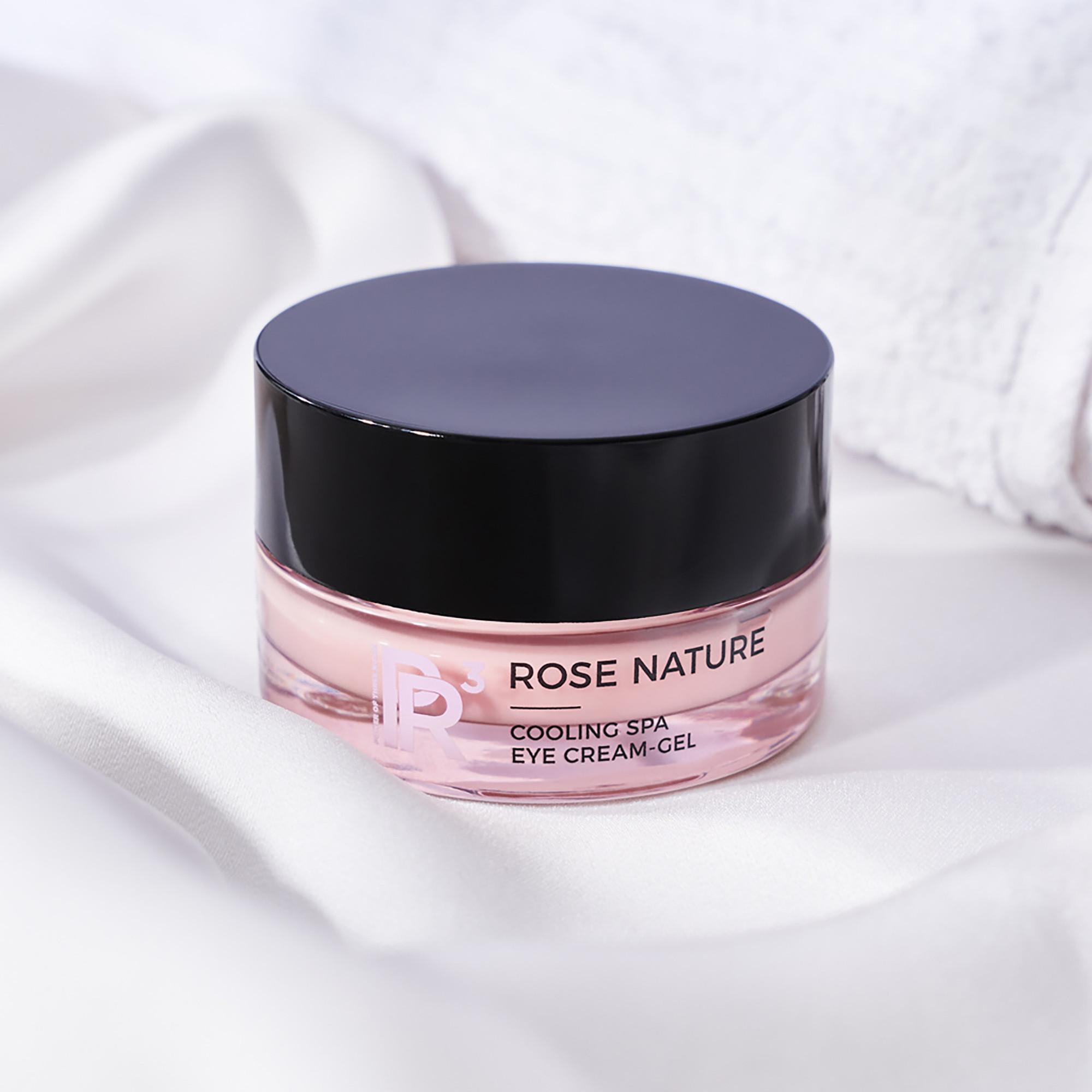 Annemarie Börlind ROSE NATURE Crème-gel givrée contour des yeux 