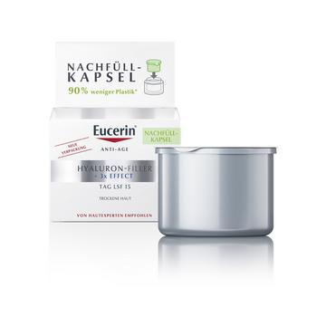 Capsule de recharge Hyaluron-Filler Soin de Jour SPF 15 Peau Sèche