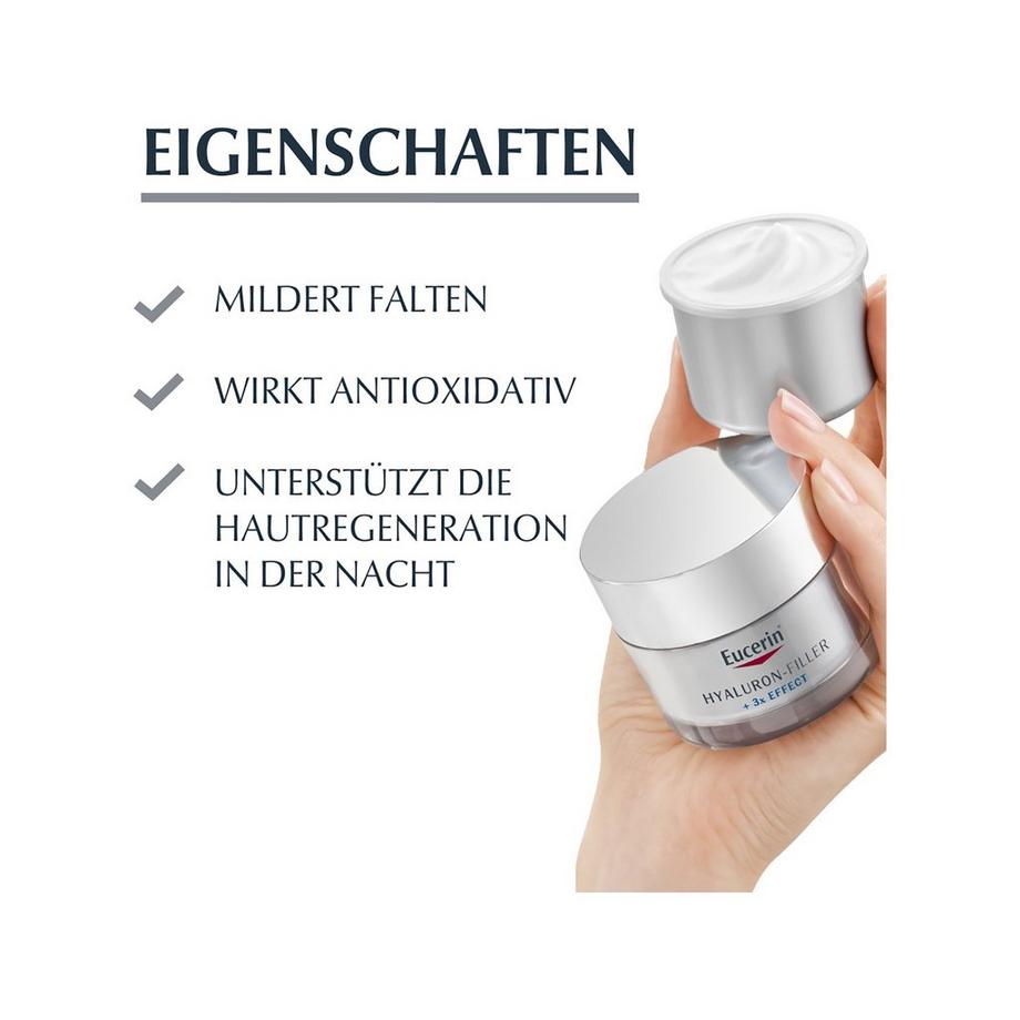 Eucerin  Capsula di ricarica per la cura notturna Hyaluron-Filler  