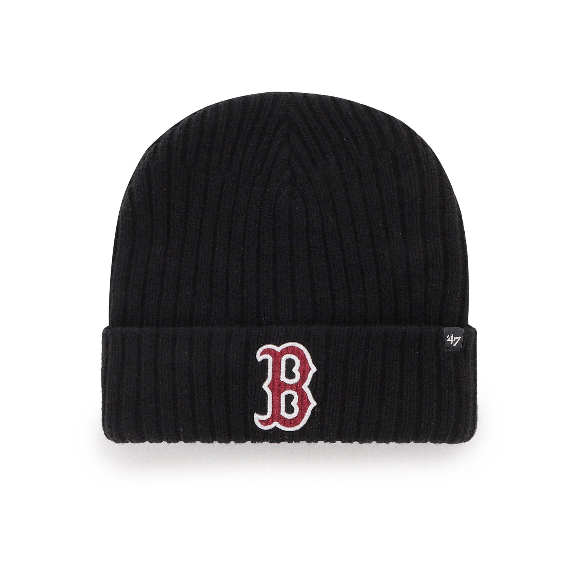 47 Brand MLB Boston Red Sox Thick Cord Logo 47 CUFF KNIT Berretto 