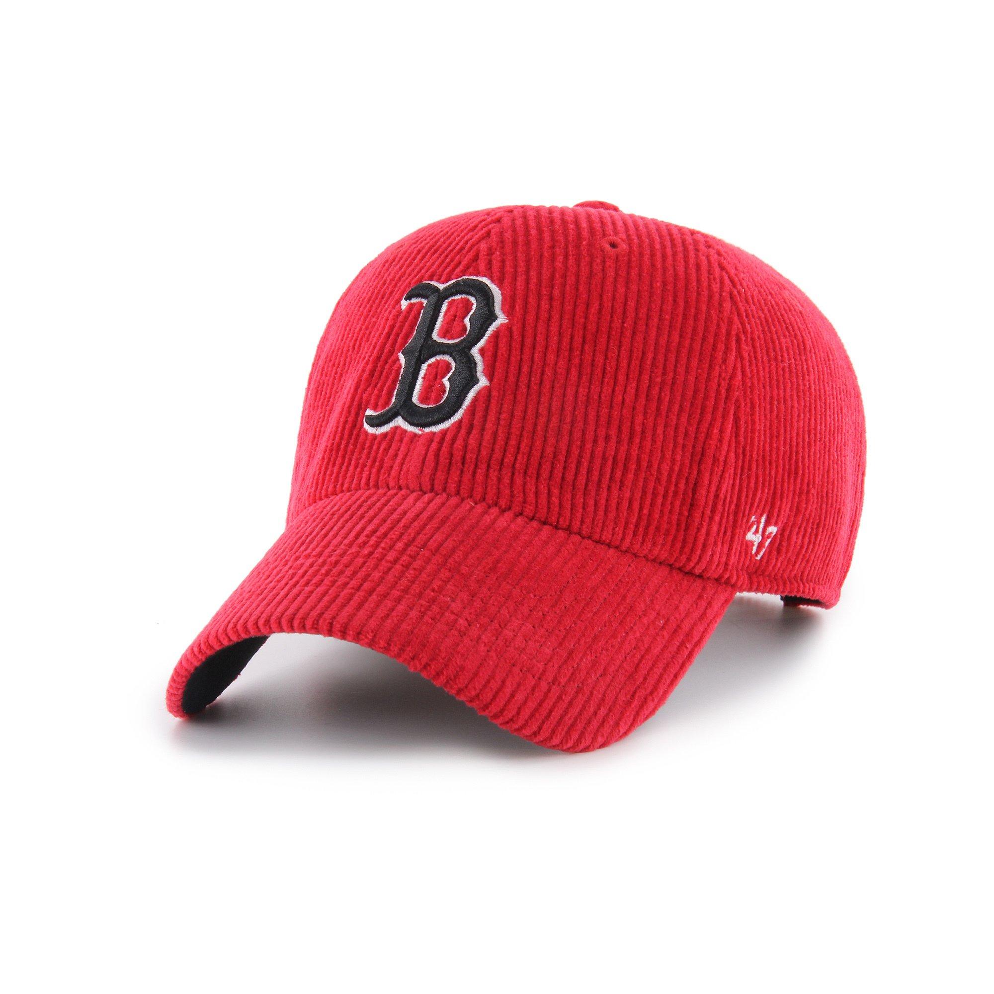 47 Brand MLB Boston Red Sox Thick Cord 47 CLEAN UP Cap 