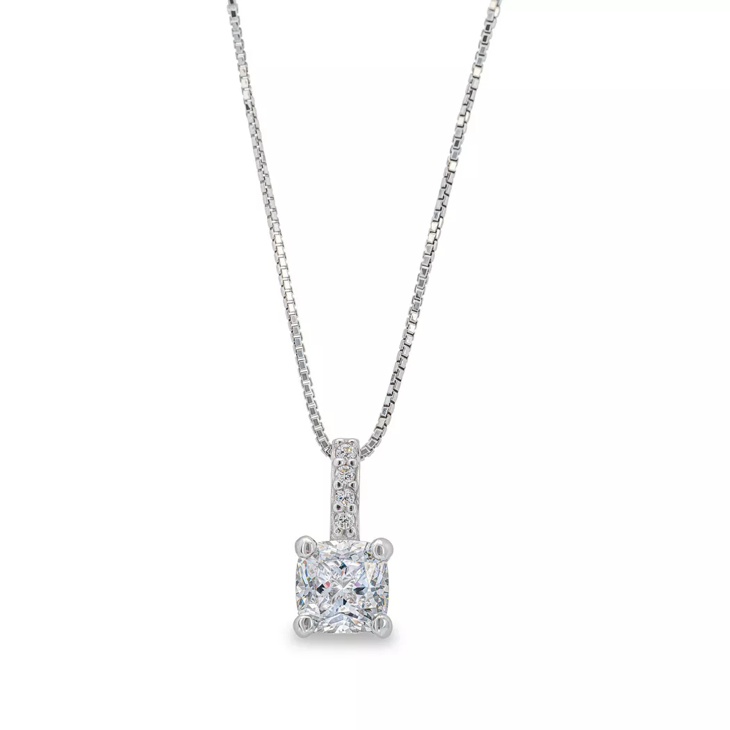L' Atelier Gold 18 Karat by Manor - Halskette, Collier or 18kt, 42cm, Weissgold