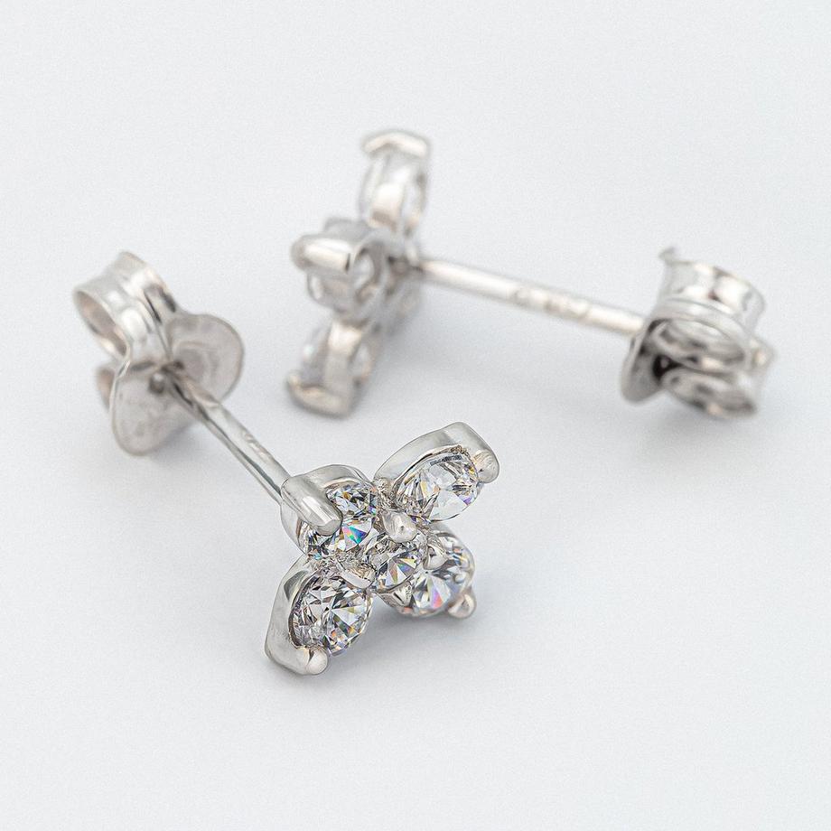 L' Atelier Gold 18 Karat by Manor Boucles clous or 18kt Ohrringe 