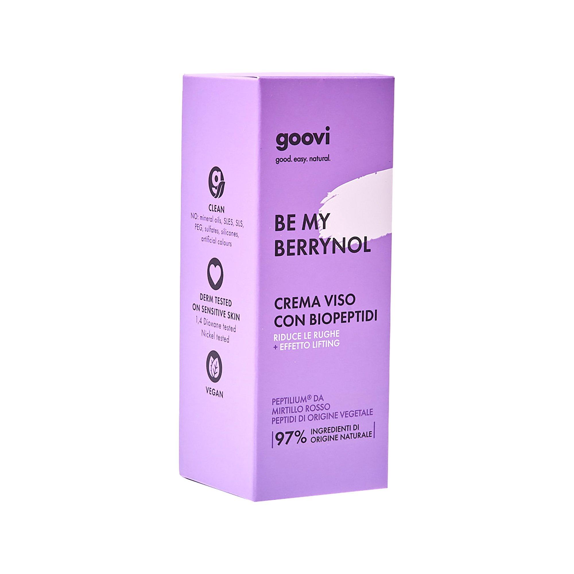 Goovi  Be My Berrynol Crema viso con Biopeptidi 