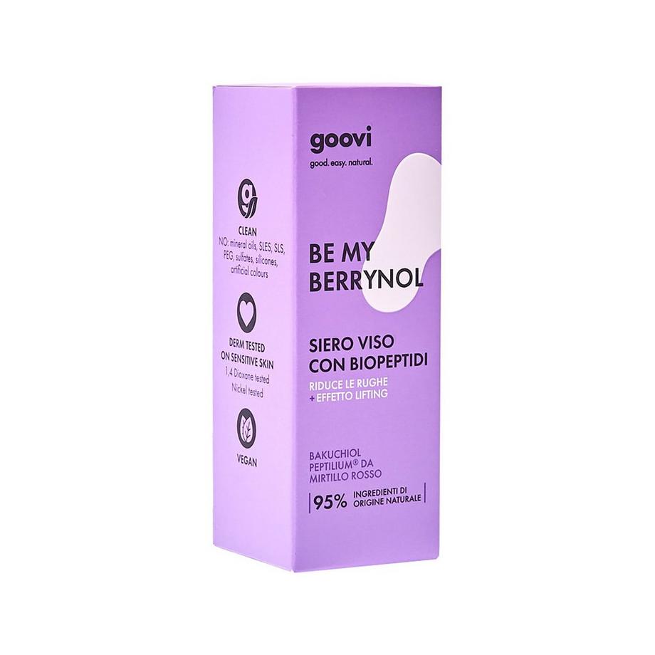 Goovi  Be My Berrynol –  Siero viso con Biopeptidi 
