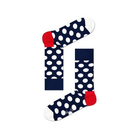 Happy Socks Big Dot Wadenlange Socken  
