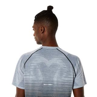 asics SEAMLESS SS TOP Men T-shirt, col rond, manches courtes 