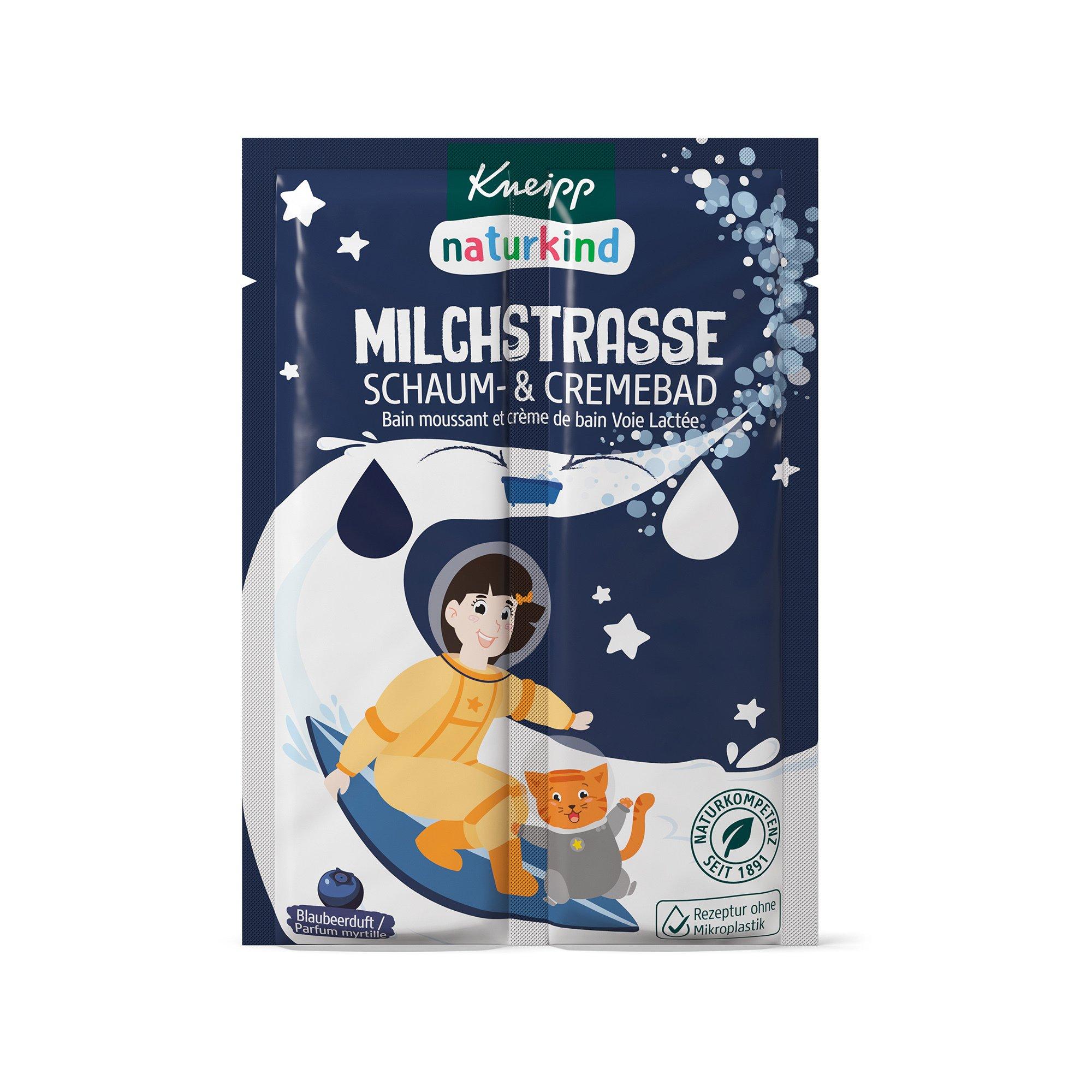 Image of Naturkind Schaum- & Cremebad Milchstrasse Damen 40ml