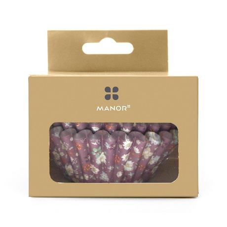 Manor Stampi cupcake, 50 pezzi Flowers 