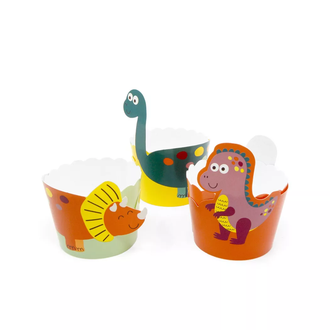 Manor - Cupcake-Förmchen, 6 Stück, 5cm, Multicolor