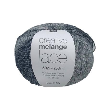 RICO-Design Filato per maglieria Creative Melange Lace 