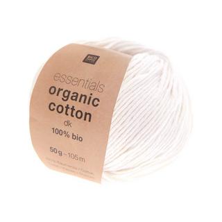 RICO-Design Fil à tricoter Cotone organico Essentials dk 