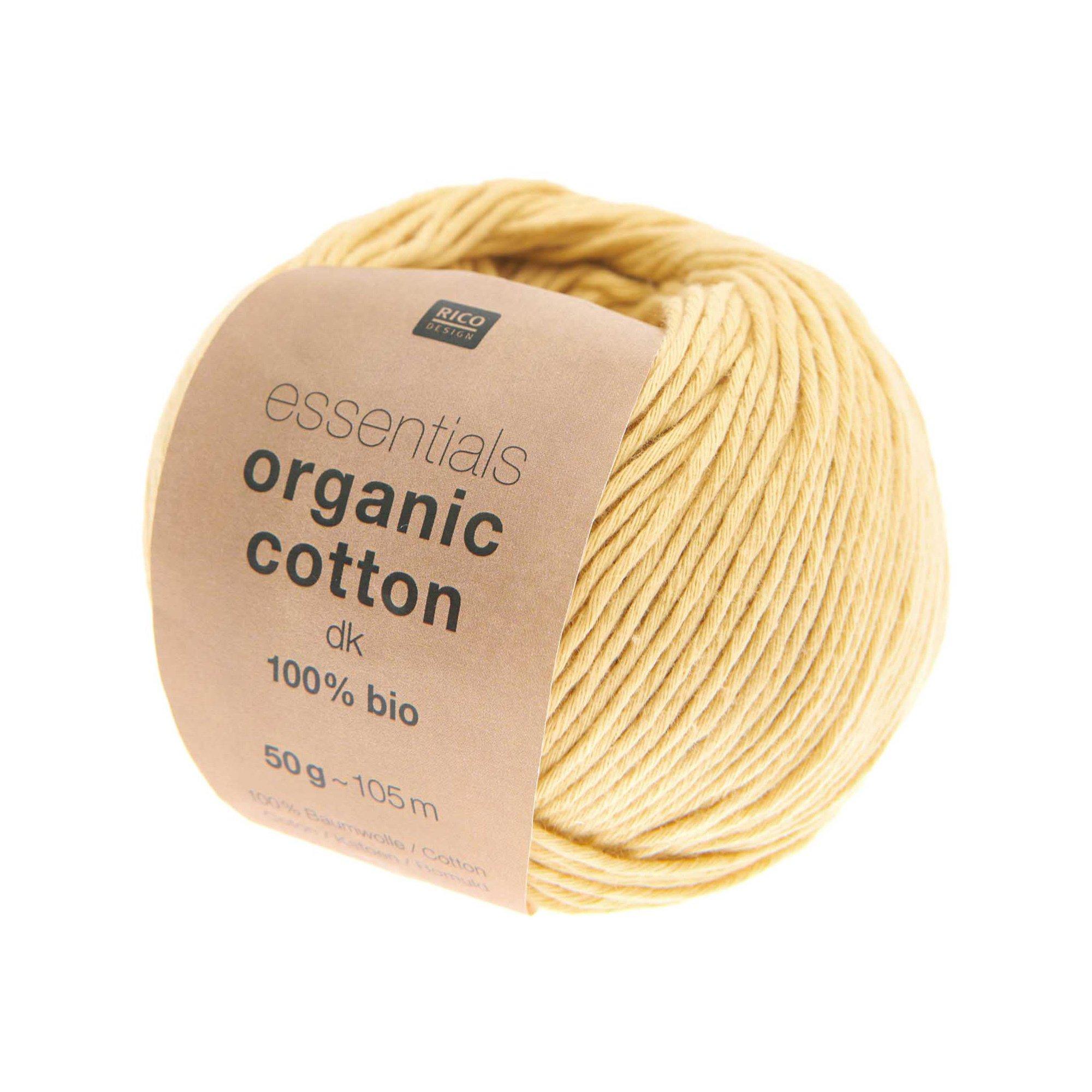 RICO-Design Fil à tricoter Cotone organico Essentials dk 