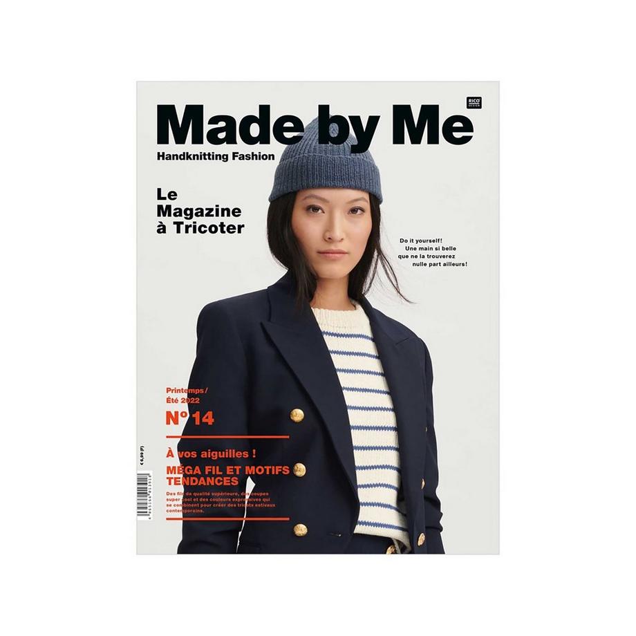RICO-Design Livres Magazin Made by Me Handknitting Nr. 14, Francese 