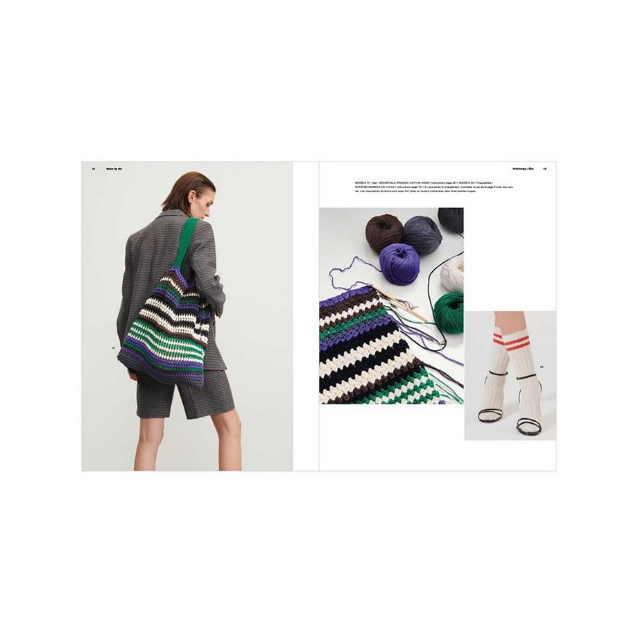 RICO-Design Livres Magazin Made by Me Handknitting Nr. 14, Francese 