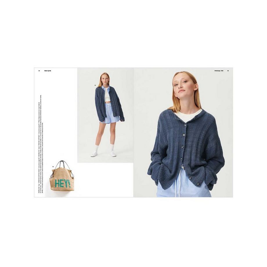 RICO-Design Livres Magazin Made by Me Handknitting Nr. 14, Francese 