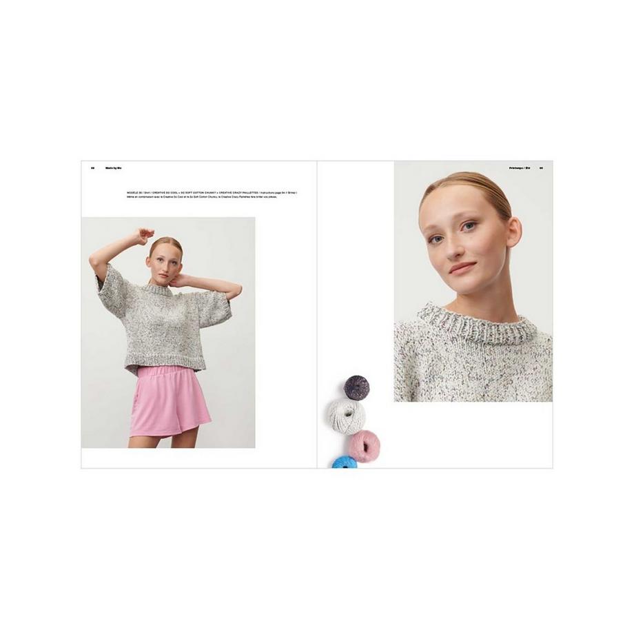 RICO-Design Livres Magazin Made by Me Handknitting Nr. 14, Francese 