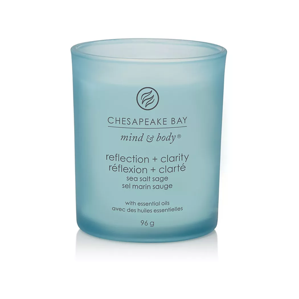 Chesapeake Bay - Duftkerze im Glas, 105g, Hellblau