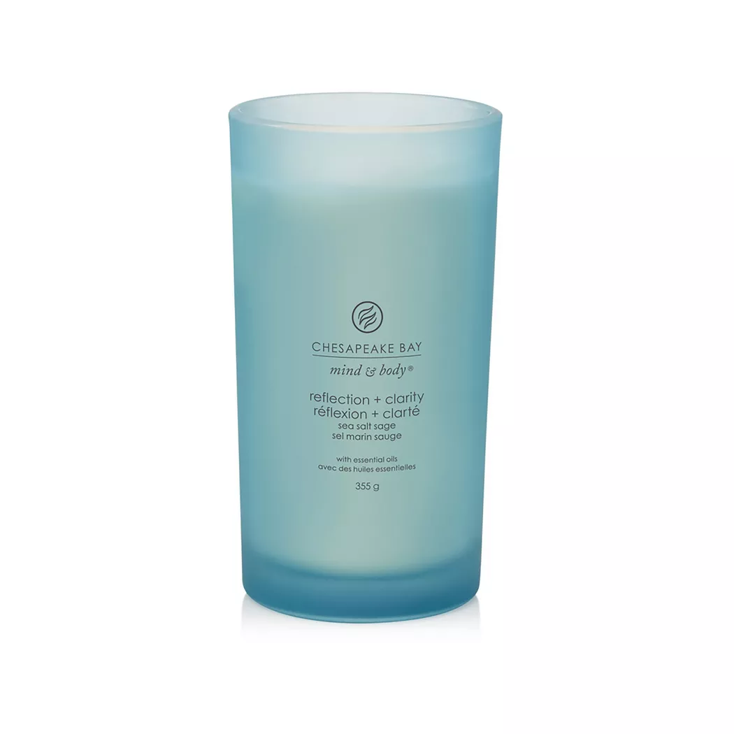 Chesapeake Bay - Duftkerze im Glas, 355 g, Hellblau