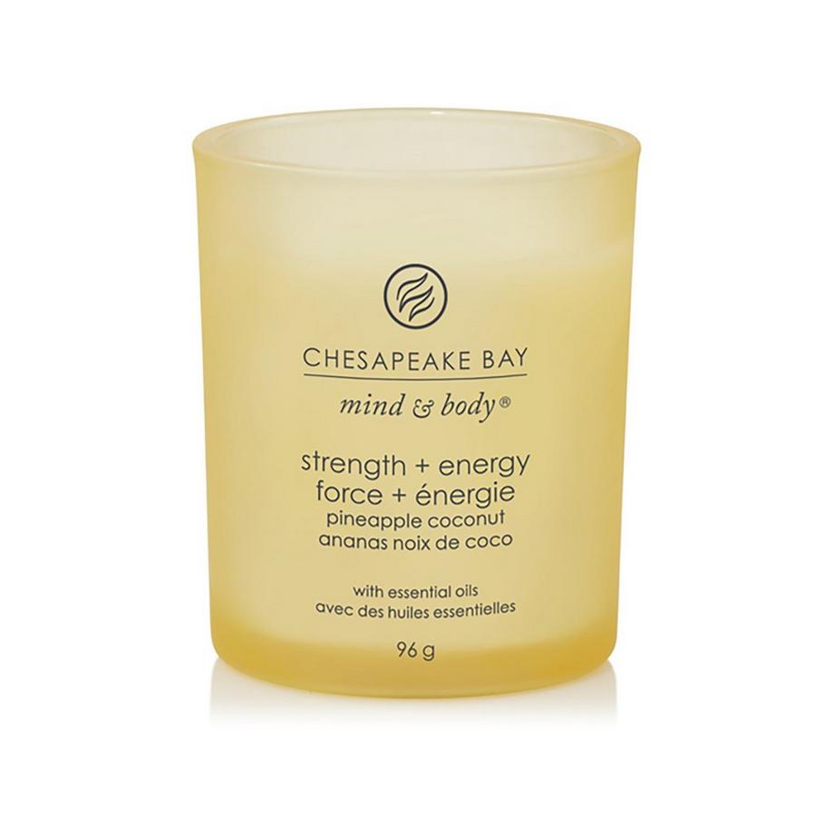 Chesapeake Bay Duftkerze im Glas Strength & Energy 