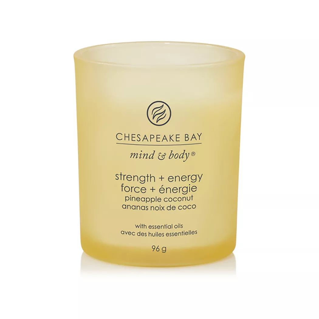 Chesapeake Bay - Duftkerze im Glas, 105g, Gelb