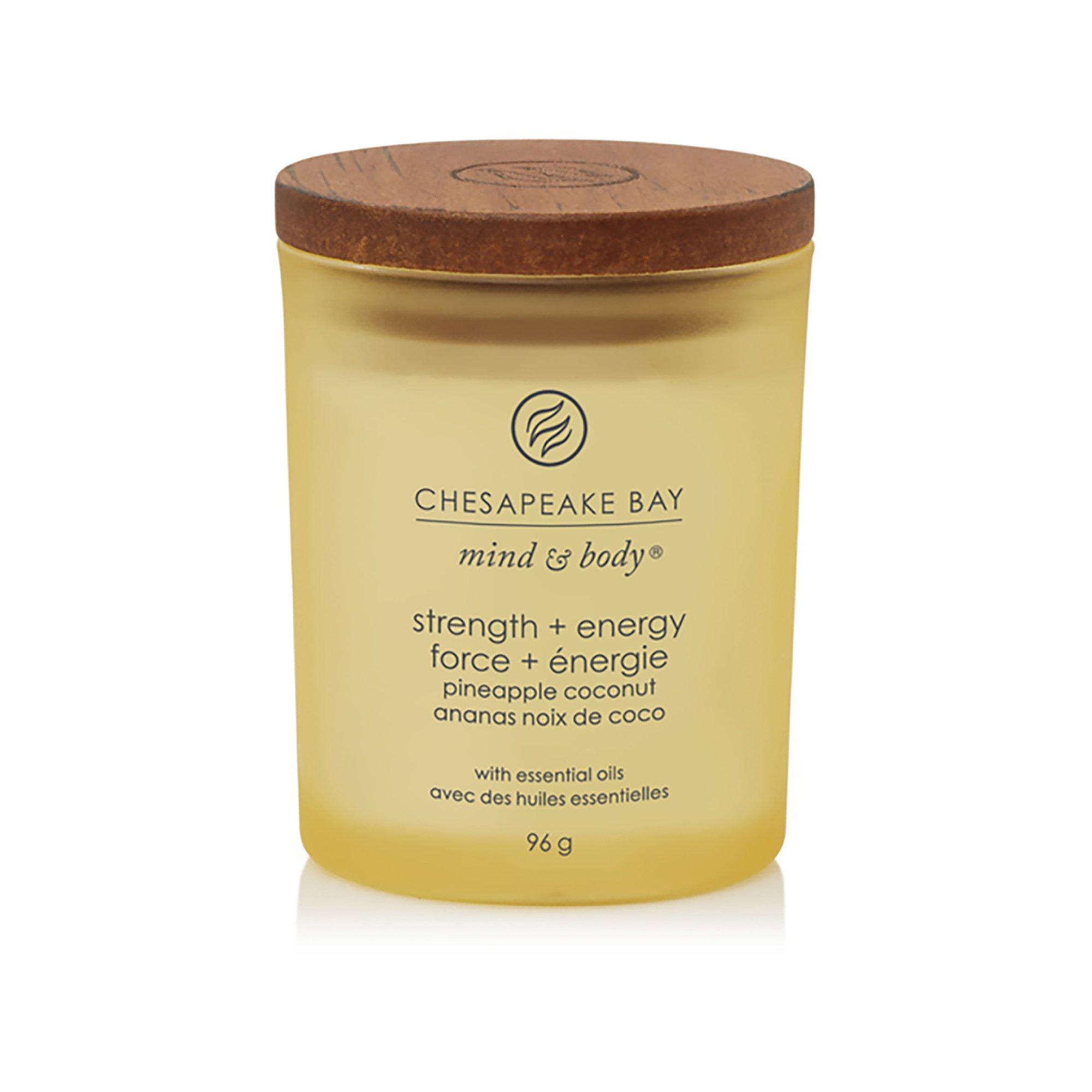 Chesapeake Bay Duftkerze im Glas Strength & Energy 