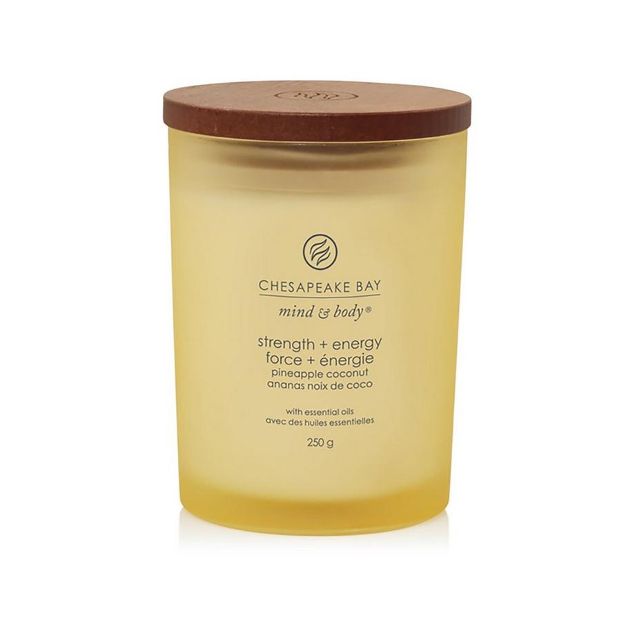 Chesapeake Bay Duftkerze im Glas Strength & Energy 